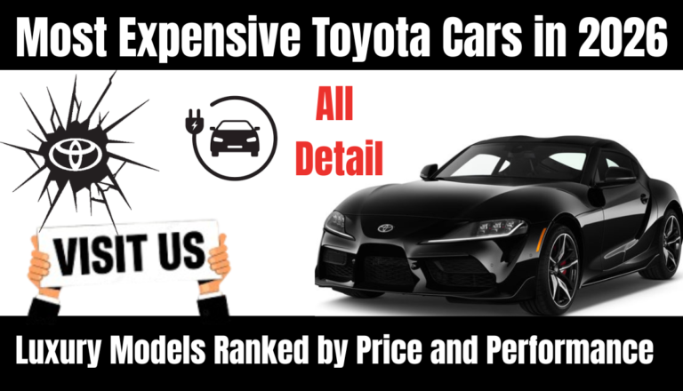 Expensive Toyota Cars in 2026